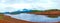 A beautiful panoramic scenery from the Banasura sagar dam in Western Ghats, Wayanad, Kerala