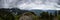 Beautiful Panoramic View of Canadian Mountain Landscape