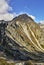 Beautiful panoramic view of the High Tatras mountains in the early autumn, Slovakia