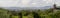 Beautiful panoramic view of Kyoto from Kiyomizu-dera temple, Japan