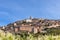 Beautiful panoramic view of the medieval hill town Trevi. Trevi