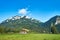 Beautiful panoramic view in sunny september day of the Pieniny National Park, on Trzy Korony - English: Three Crowns, Poland