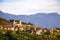 Beautiful panoramic view of Torbole sul Garda, Northern Italy