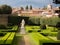 The beautiful park known as Horti Leonini. It is a public garden opened even in 1581