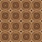 Beautiful Pattern for Javanese traditional clothes with batik texture and simple brown color design