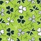 Beautiful pattern for St. Patrick\'s Day concept.