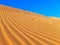 Beautiful pattern waves in Sahara desert of Algeria