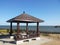 A beautiful pavilion at the beach