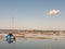 beautiful peaceful harbour scene estuary maldon boat mast reflections