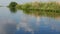 Beautiful peaceful landscape in the everglades of florida.