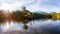 Beautiful Peaceful Panoramic View of Levette Lake
