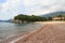 Beautiful pebble beach Montenegro