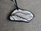 Beautiful pendant made using stone and leaf skeleton