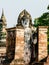 Beautiful photo of the Sukhothai ruins taken in thailand, Asia