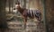 A beautiful photograph of The Okapi