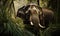 A beautiful photograph of a Sumatran Elephant