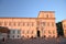 Beautiful Piazza del Quirinale in sunset light in Rome, Italy