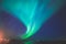 Beautiful picture of massive multicoloured vibrant Aurora Borealis, Aurora Polaris, also know as Northern Lights in the night sky