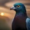 Beautiful pigeon - ai generated image
