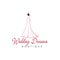 Beautiful Pink Bridal Boutique Logo, Wedding Dresses Logo, Sign, Icon, Mannequin, Fashion, Beautiful Bride, Vector Design