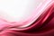 Beautiful pink wave background with soft curves. created with Generative AI