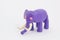 Beautiful plasticine elephant