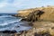 The beautiful Playa La Pared beach in Fuerteventura, Canary Islands, Spain