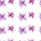 Beautiful plumeria flower seamless pattern isolated on white background