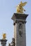 Beautiful Pont Alexander 3 Bridge, en Paris, France