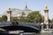 Beautiful Pont Alexander 3 Bridge, en Paris, France