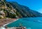 Beautiful Positano Italy beach.
