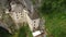 Beautiful Predjama Castle From Above At Summer