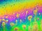 Beautiful psychedelic abstraction - interference in soap films