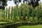 Beautiful public park Giardino Giusti in Verona