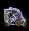 beautiful purple fluorite crsytal Mineral specimen from baluchistan Pakistan