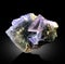 beautiful purple fluorite crsytal Mineral specimen from baluchistan Pakistan