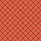 Beautiful queen seamless pattern with fleur de lys ornament elements on red background. Royal signs in style of fashion illustrati