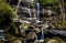 Beautiful Rainbow Falls at Great Smoky Mountains National Park