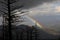 Beautiful rainbow in the mountains of New Mexico up by Ski Apache