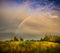 A beautiful rainbow after a very intense storm.