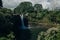 Beautiful Rainbow Waterfalls in Paradise on the Big Island in Hawaii