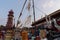 Beautiful Rajasthani Bangles and ornaments are being sold at famous Sardar Market and Ghanta ghar Clock tower in Jodhpur,