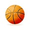 Beautiful realistic classic, basketball ball, for playing.