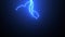 Beautiful Realistic Impact of lighting Strikes or lightning bolt, electrical storm, thunderstorm with flashing lightning ,4k High