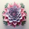 Beautiful Realistic Succulent Vector - Add Unique Design to Any Space