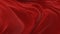 Beautiful Red Abstract Big Cloth Surface Waving in the Wind and Revealing Background Flying Away. 3d Animation