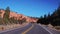 The beautiful Red Canyon in Utah - wonderful scenic roads