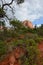 Beautiful red rock landscape hiking area in Sedona