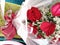 beautiful red rose  beautiful flower decoration  For important days, romance, love, Valentine's Day