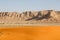 Beautiful red sand dunes south of Riyadh in Saudi Arabia